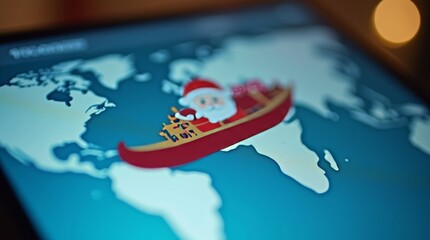 Christmas Charm Collection: Track Santa’s Ship for Festive Holiday Deliveries