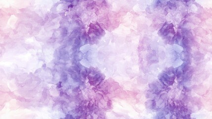 Fototapeta premium Captivating seamless tie dye pattern featuring lavender and organic pastel shades perfect for fashion textiles and home decor