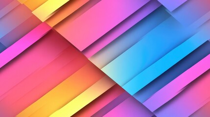Fototapeta premium Abstract background with vibrant gradient stripes