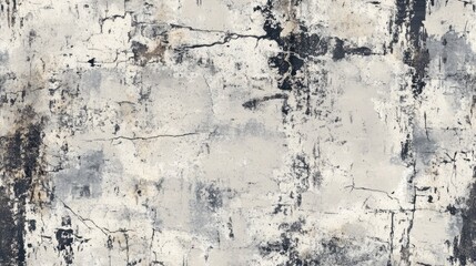 Obraz premium Seamless pattern of abstract grunge texture with distressed scratches and cracks ideal for textile design and modern decor