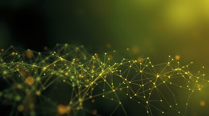 Abstract Neural Network Growth - Earthy Connectedness