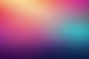 Soft gradient background with smooth color transition, blending from warm hues of pink, peach, and purple to cool tones of teal and blue. For digital designs, presentations, websites, backdrops