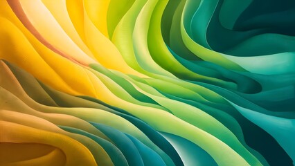 Obraz premium abstract colorful background Green onge gradation
