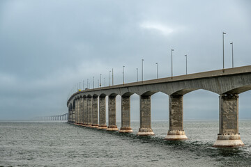 Cofederation Bridge, 8 miles (12.9 Km) long