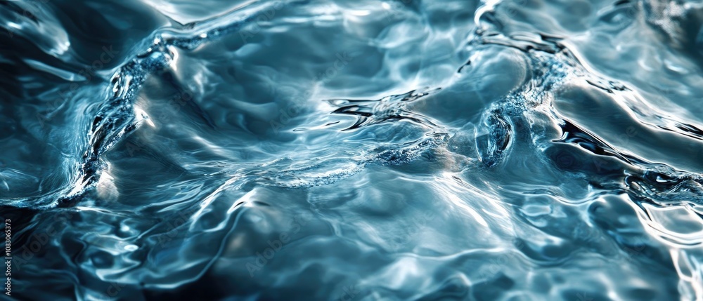 Poster an artistic background with water textures enhances your design bringing a dynamic and captivating v