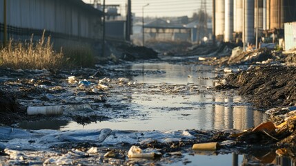 Industrial Wastewater Discharge and Its Impact on River Pollution and Environmental Degradation