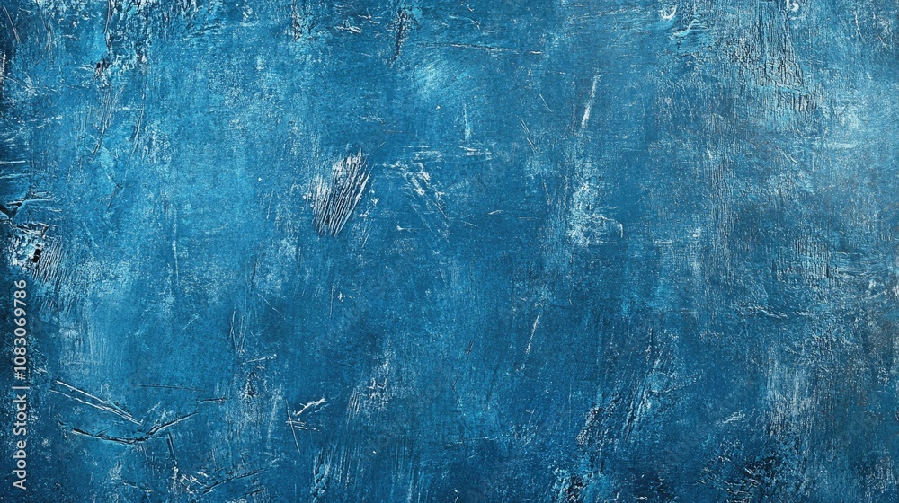 Canvas Prints blue textured background featuring vertical scratches in a portrait orientation