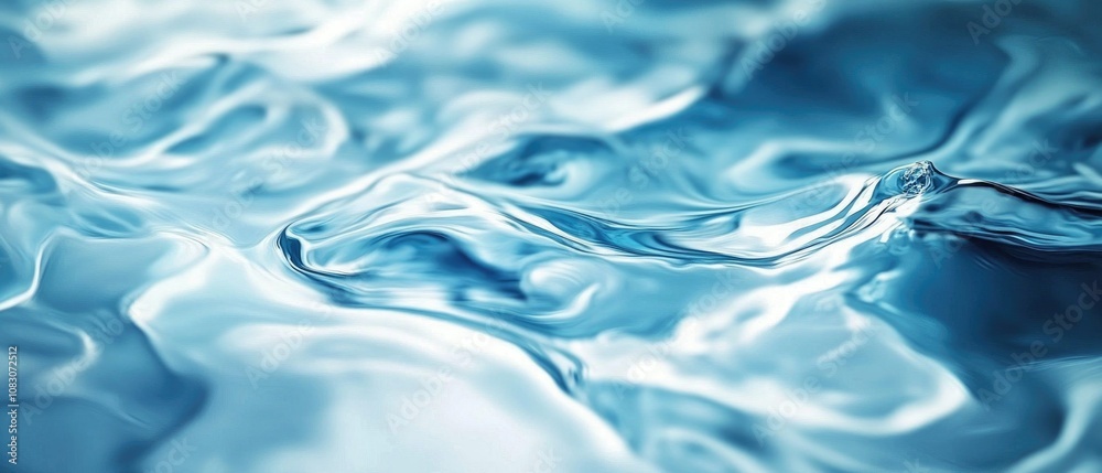 Poster an artistic background with water textures enhances your design bringing a dynamic and captivating v