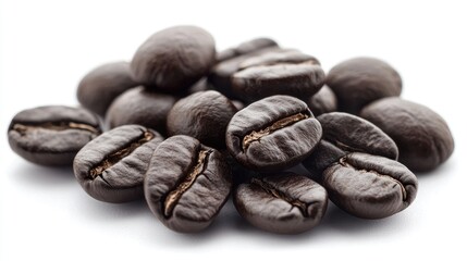 Obraz premium Good Of Black Coffee Bean
