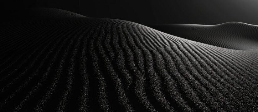Black desktop background featuring a sleek textured design with ample space for text perfect for minimalist presentations