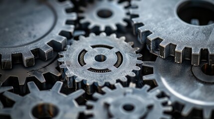 Gears, representing settings, configuration, or process management.