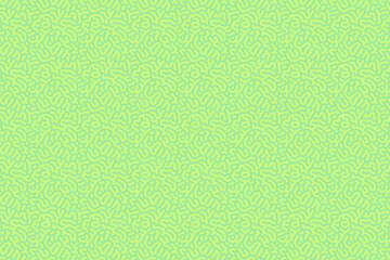 Lime green and blue repeating background lined squiggle pattern