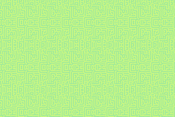 Lime green and blue repeating background lined square pattern