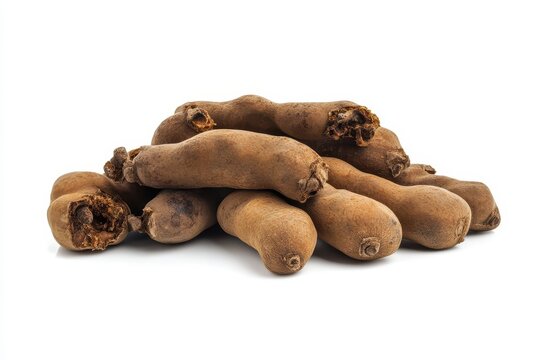 Tamarind set against a white backdrop