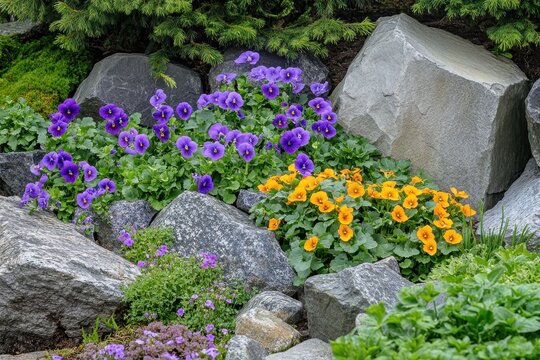 Viola plant in Stockholm Sweden