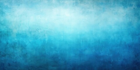 Fototapeta premium Abstract Gradient Blue Background with Subtle Texture and Light Fading to White