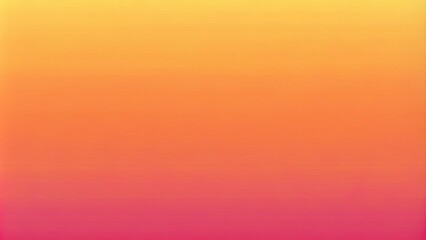 Fototapeta premium A subtle, gradient background featuring a transition from yellow to orange to pink, creating a visually appealing and minimalist design.