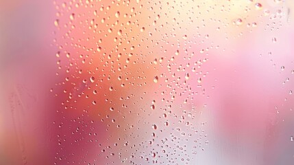 Obraz premium Pastel Pink Peach Gradient Background Minimalist Design with Grainy Texture and Watercolor Style