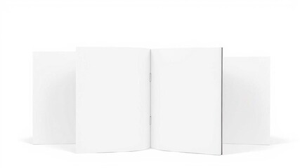 A set of three book cover mockups in different sizes for showcasing designs, mockup, publishing