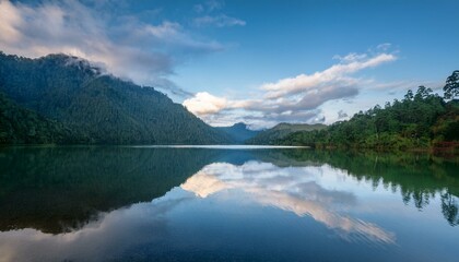 Fototapeta premium Find inspiration in the stillness of the surroundings. 