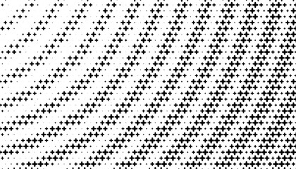 Geometric transition pattern with radial effect. Smooth motion with black and white color, easily recoloured at your discretion. Vector Format Illustration 