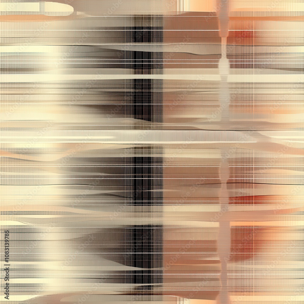 Poster abstract surface composition featuring stretched canvas with visible weave patterns in neutral tones