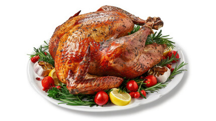 roasted chicken with vegetables