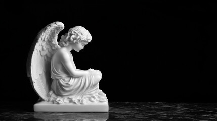 Fototapeta premium statue of angel