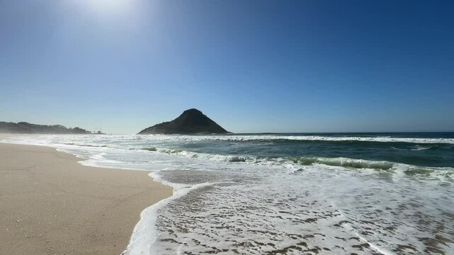 Recreio dos Bandeirantes beach and the sea