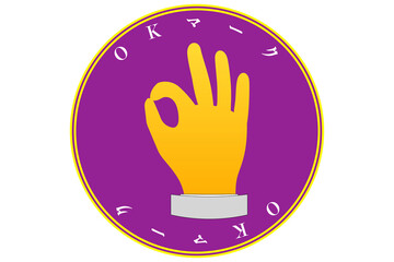 Obraz premium OKマーク