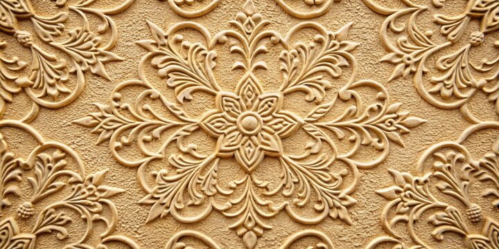 Close-up photo of Stucko texture, showing intricate patterns and details, Stucko, texture, close-up, macro, pattern