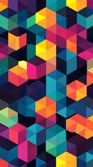 Obraz premium Geometrik Wonderland