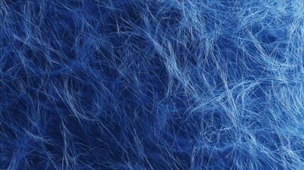 Fototapeta premium Abstract Blue Fur Texture