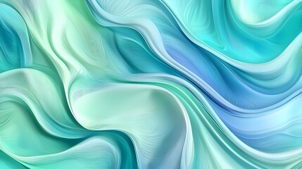 Obraz premium Smooth Blue Gradient Background for Design Projects