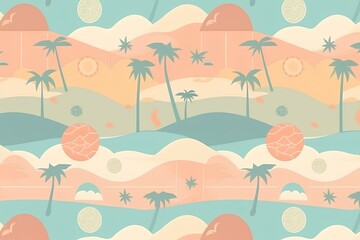 Obraz premium summer beach background