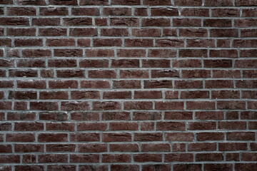 Fototapeta premium Stone pattern with brick wall background. High resolution banner. Brick wall In germany, Hamburg.