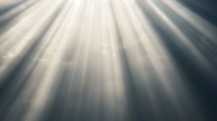 Obraz premium Soft Light Rays in Subtle Gray Background