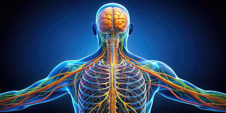 This detailed illustration depicts the posterior funiculus anatomy, emphasizing its importance in sensory transmission within the human nervous system for educational clarity.