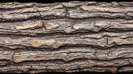 Fototapeta premium A close-up texture of tree bark, showcasing the intricate patterns and earthy tones characteristic of natural wood.