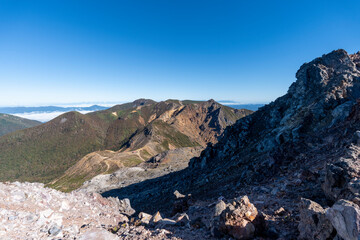 Fototapeta premium 初秋の那須岳