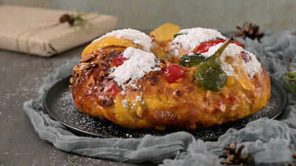 Bolo Rei or Kings Cake