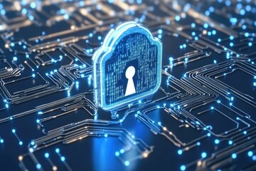 Digital defense: strengthened network shield, protects against cyber threats, protection advanced cybersecurity measures, strengthening data integrity, ensuring resilience online defense mechanisms.