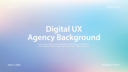 Stunning UI Templates Featuring Gradient Mesh Styles
