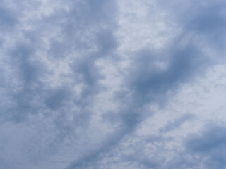 Fototapeta premium 深まる秋の曇り空02