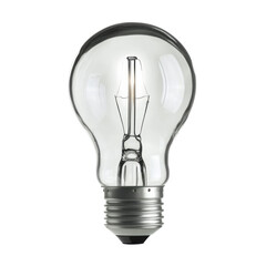 a light bulb isolated on transparent background