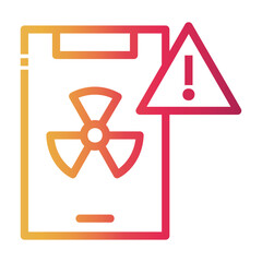 islamic Line Gradient Icon