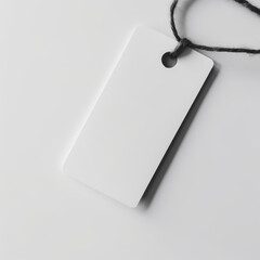 Hangtag mockups, Hanging label tag mockup, favor tag mockup, wedding favor tag mockup, swing tag mockup - A versatile template for showcasing your branding and design ideas in various industries