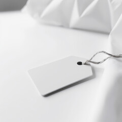 Hangtag mockups, Hanging label tag mockup, favor tag mockup, wedding favor tag mockup, swing tag mockup - A versatile template for showcasing your branding and design ideas in various industries