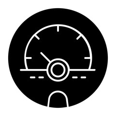 Naklejka premium speedometer icon