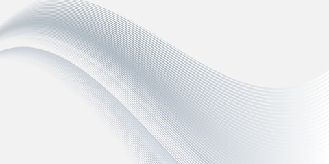 Abstract grey and white tech geometric corporate design background eps 10.Vector illustration